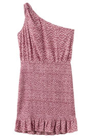thumbnail: MANGO TEEN one shoulder jurk roze