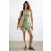 MANGO TEEN zomerjurk lichtgroen