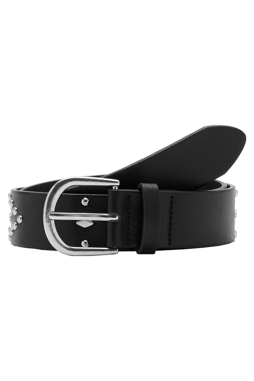 MANGO TEEN riem zwart met studs