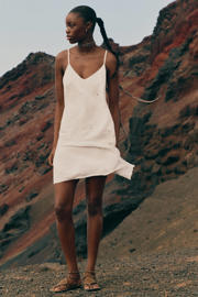 thumbnail: MANGO TEEN korte jurk wit