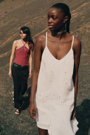 thumbnail: MANGO TEEN korte jurk wit