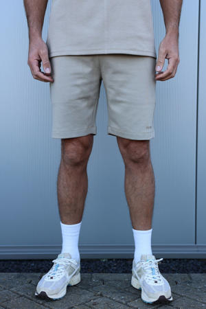 Luxury regular sweatshort beige