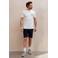 Kultivate regular fit T-shirt met print - wit