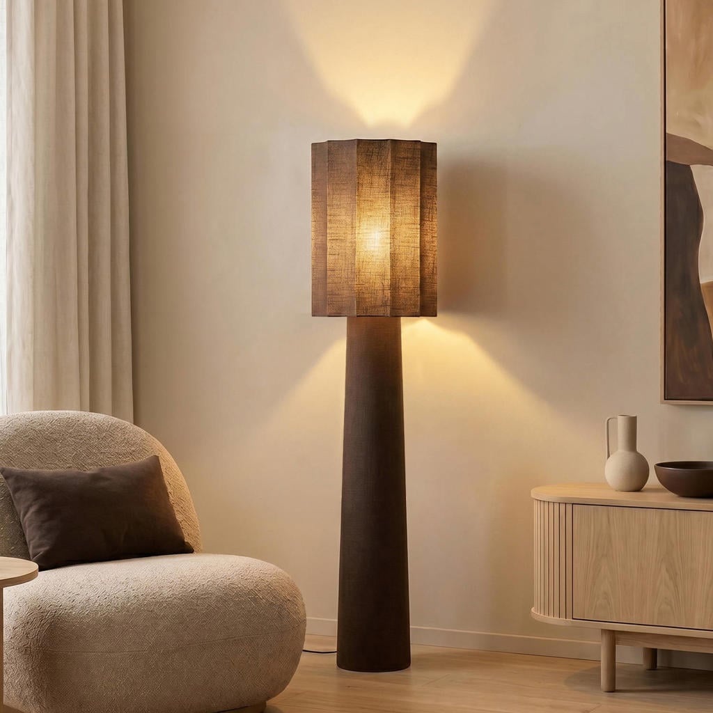 NOUS Living vloerlamp Julia (Ø30x120cm)