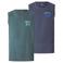 Jan Vanderstorm tanktop PORO donkerblauw