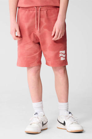 regular waist sweatshort rood