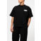 Equalité boxy t-shirt met backprint zwart