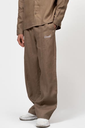 loose casual broek taupe