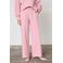 SisterS Point straight broek met krijtstreep - roze