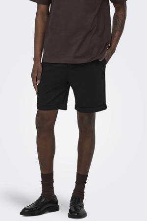 ONSNEWKODYL regular casual short zwart