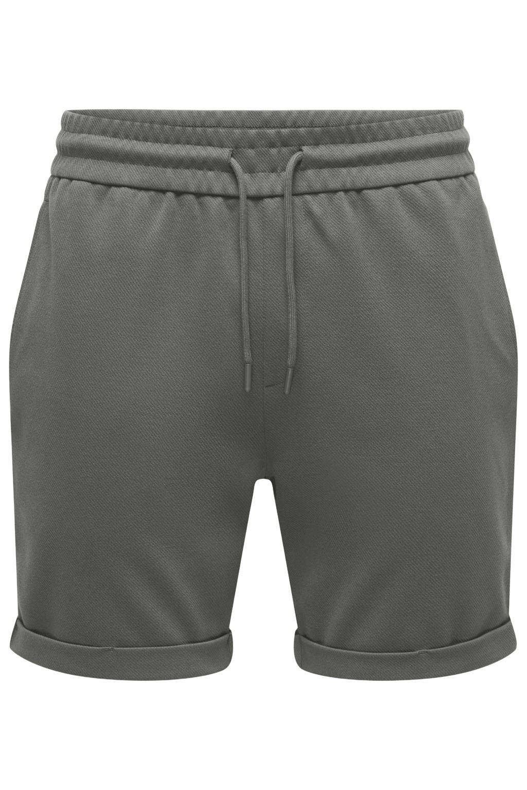 ONLY & SONS ONSNEWKODYL regular casual short grijsgroen