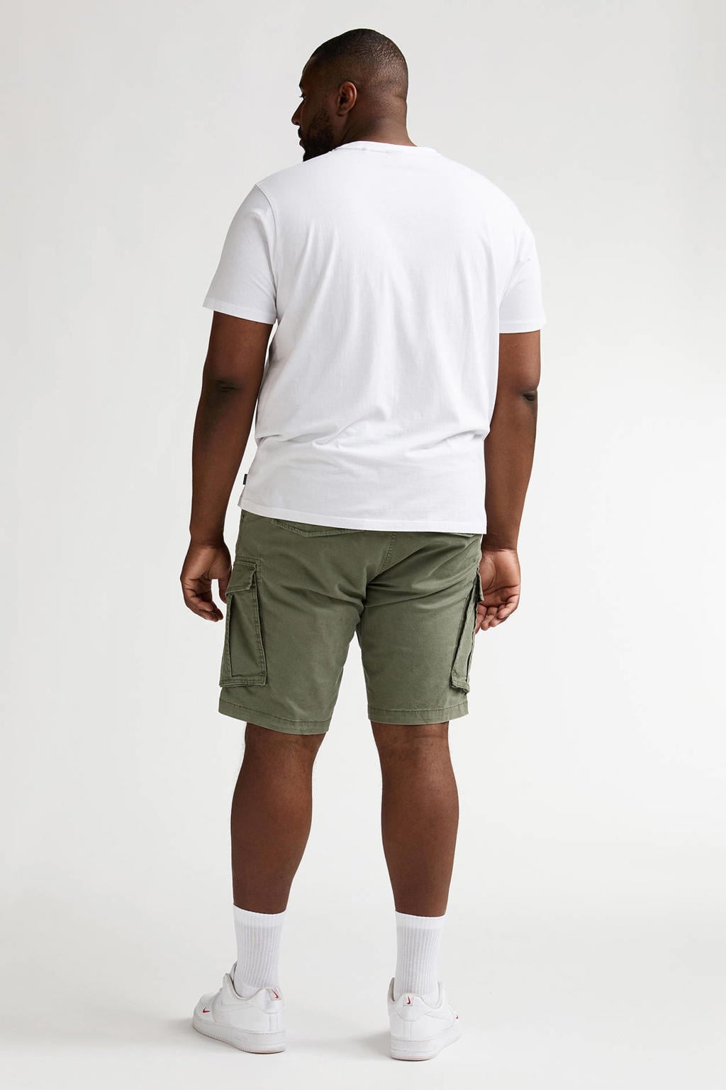 Petrol industries Plus Size regular T-shirt wit