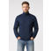 Cars sweatvest met textuur donkerblauw