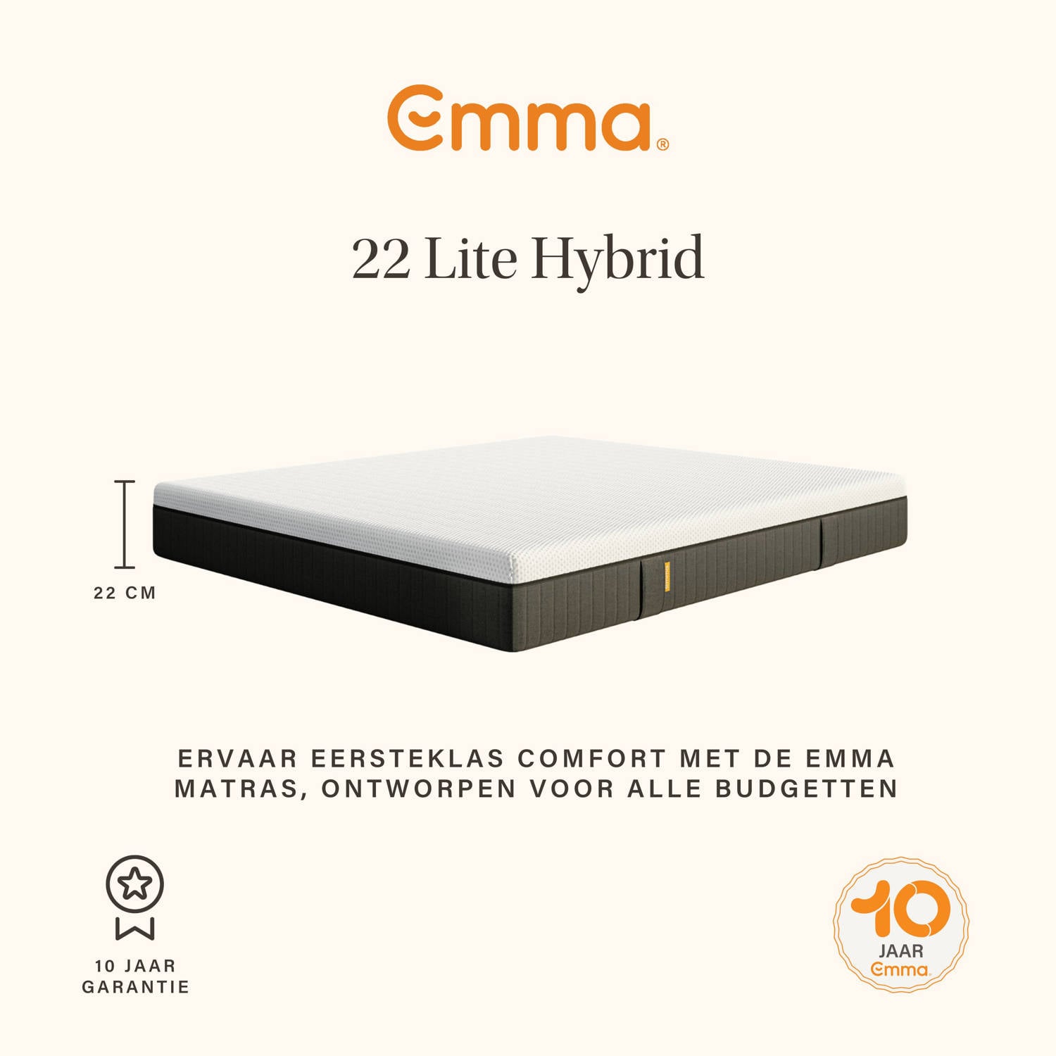 Emma bundel Lite matras + Flip topper