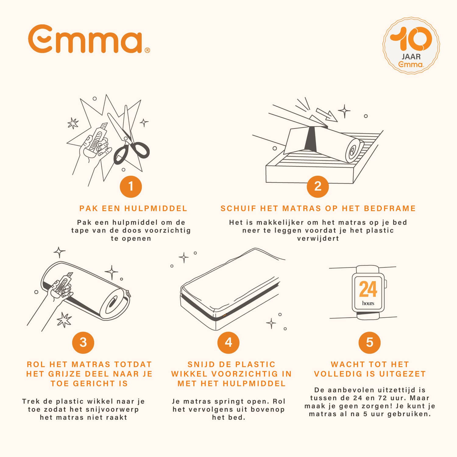 Emma bundel Lite matras + Flip topper