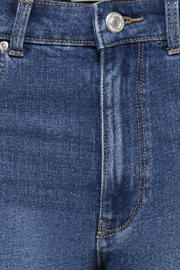 thumbnail: ONLY regular waist short medium blue denim