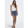 ONLY regular waist short medium blue denim