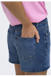 thumbnail: ONLY regular waist short medium blue denim