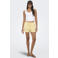 ONLY regular waist sweatshort geel