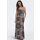ONLY maxi jurk bruin