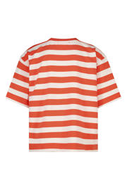 thumbnail: America Today gestreept T-shirt oranje