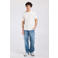 America Today regular T-shirt met backprint wit