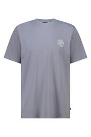 thumbnail: America Today regular T-shirt met backprint grijs