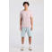 America Today regular T-shirt met backprint roze
