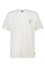 thumbnail: America Today regular T-shirt met backprint wit