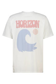 thumbnail: America Today regular T-shirt met backprint wit