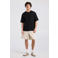America Today regular T-shirt zwart