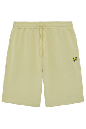 regular sweatshort limegroen