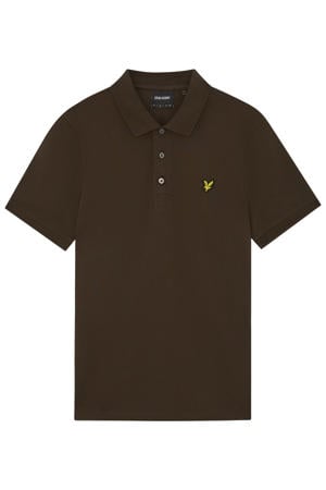 regular polo donkerbruin