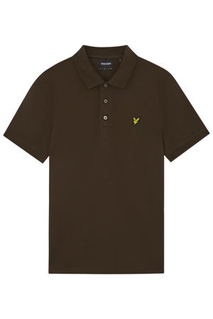 regular polo donkerbruin