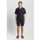 Lyle & Scott slim casual short donkerblauw
