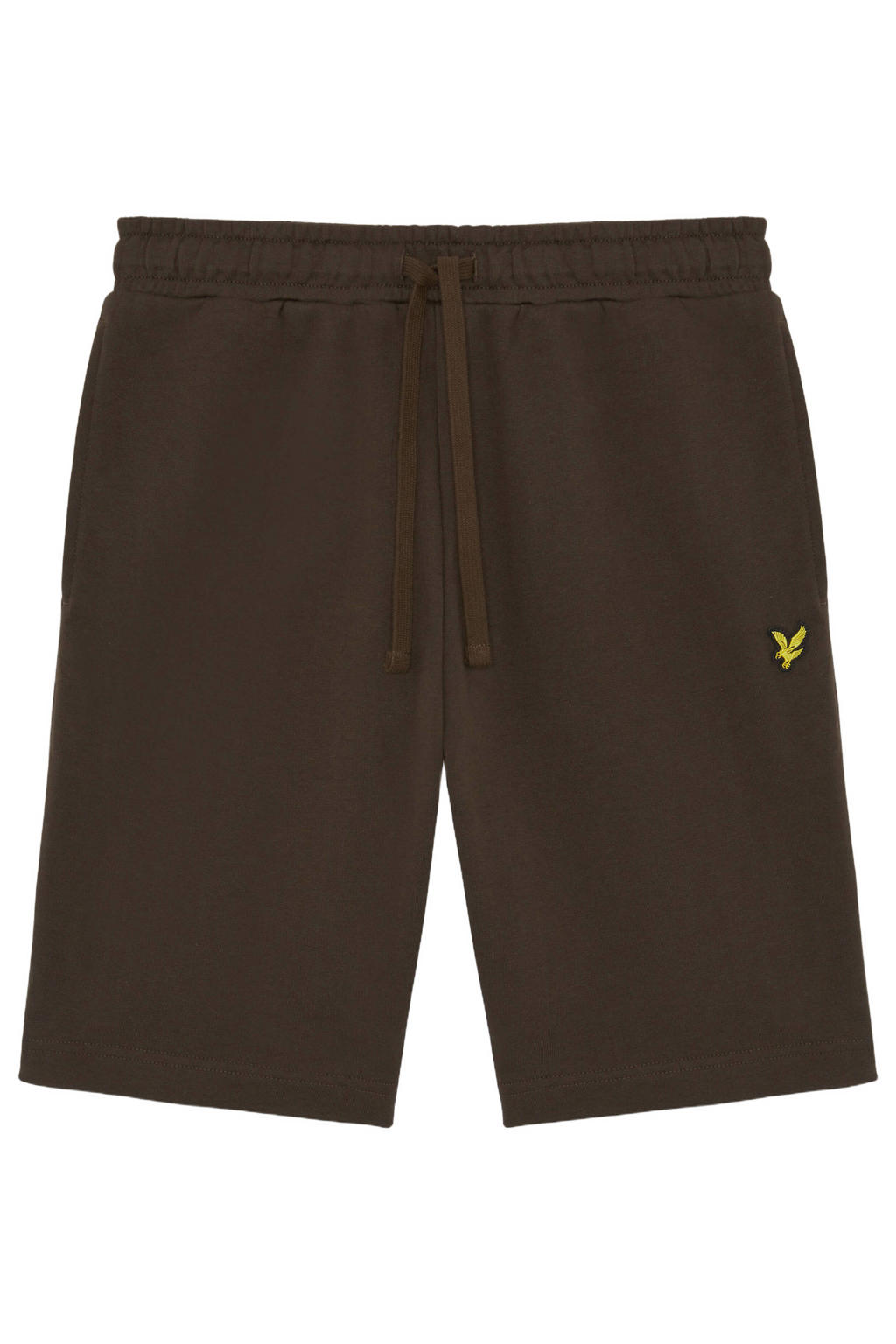 Lyle & Scott regular sweatshort bruin