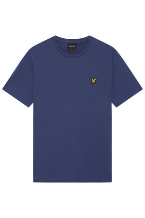 regular T-shirt donkerblauw
