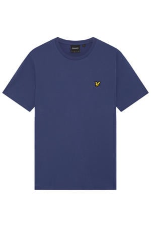regular T-shirt donkerblauw