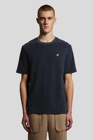 regular T-shirt donkerblauw
