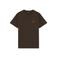 Lyle & Scott regular T-shirt donkerbruin