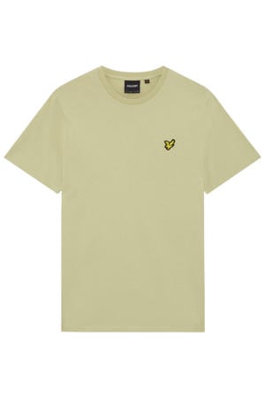 regular T-shirt limegroen