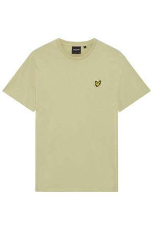 regular T-shirt limegroen