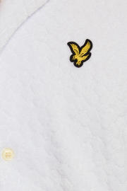 thumbnail: Lyle & Scott badstof relaxed casual overhemd wit