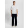 Lyle & Scott badstof relaxed casual overhemd wit