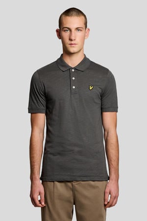 regular polo grijs