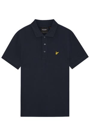 regular polo donkerblauw