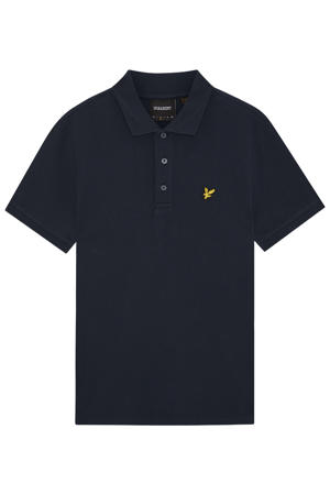 regular polo donkerblauw