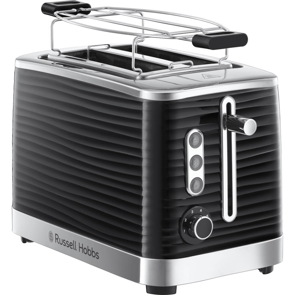 Russell Hobbs Inspire 2 Snedes Broodrooster Zwart - 24371-56
