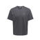 ONLY & SONS relaxed T-shirt met backprint antraciet