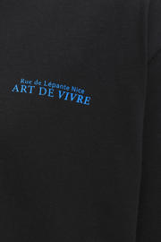 thumbnail: JACK & JONES relaxed T-shirt met backprint - zwart